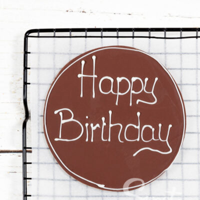 Chocolate Plaque