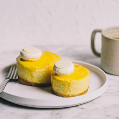 Lemon Baked Cheesecake