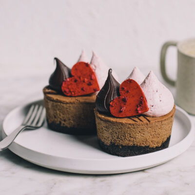 Raspberry Chocolate Cheesecake 6pk